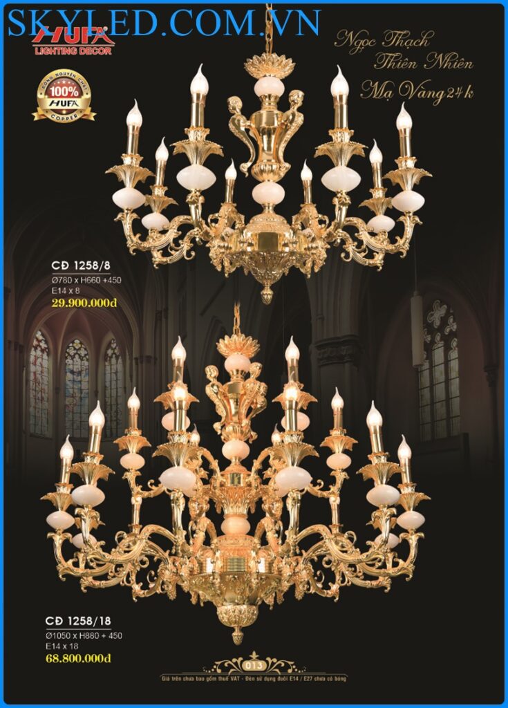 13 Den Trang Tri Hufa