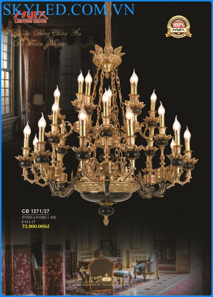 15 Den Trang Tri Hufa