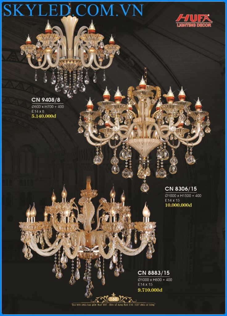 160 Den Trang Tri Hufa