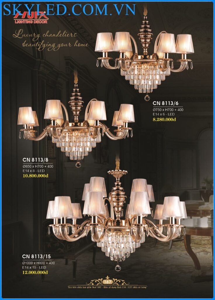 167 Den Trang Tri Hufa