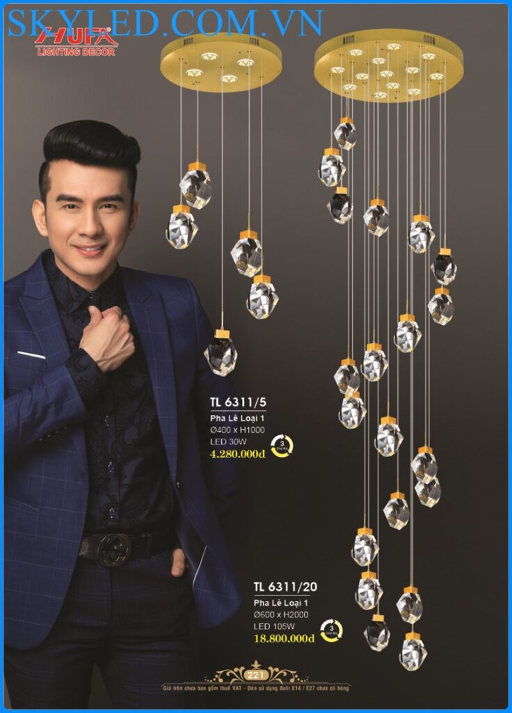 221 Den Trang Tri Hufa