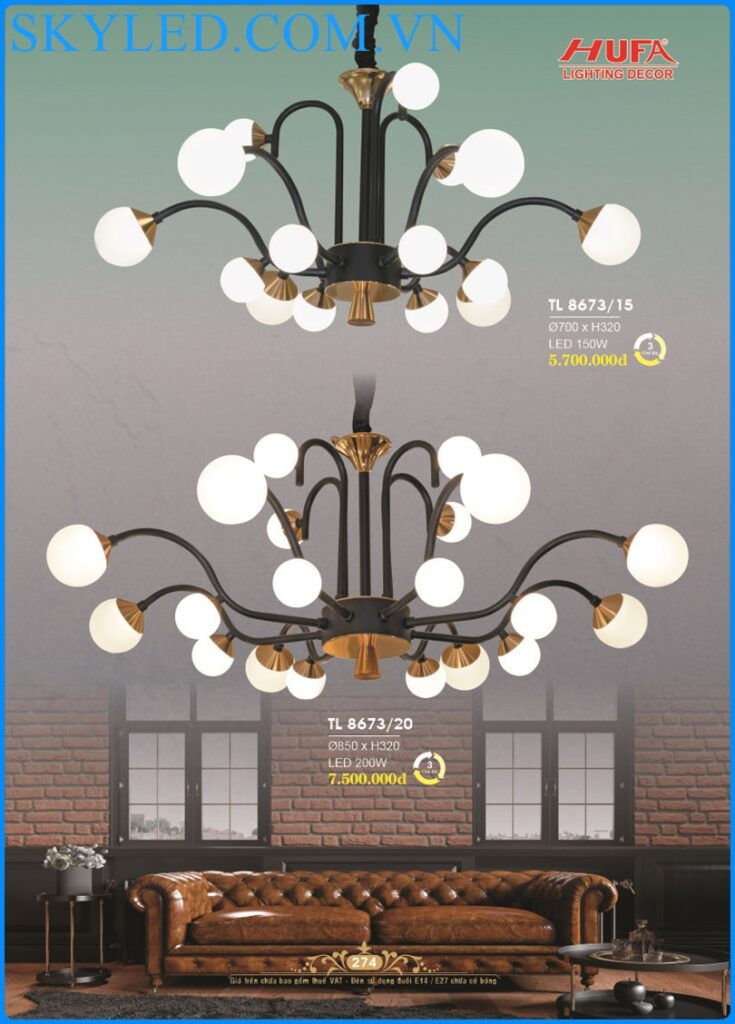 274 Den Trang Tri Hufa