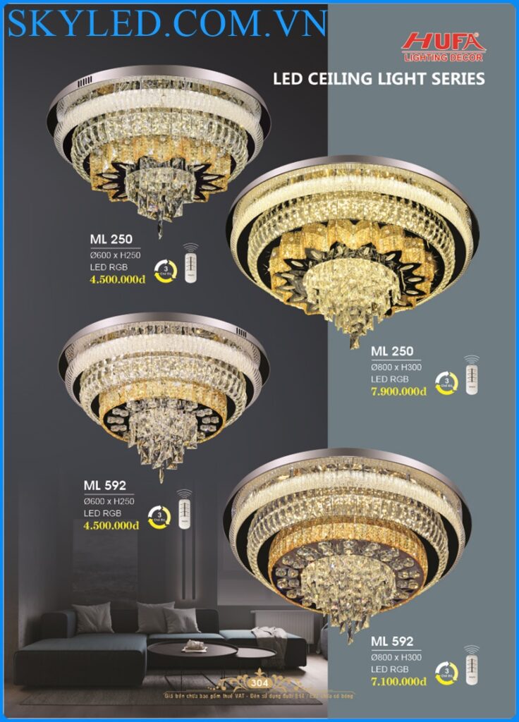 304 Den Trang Tri Hufa