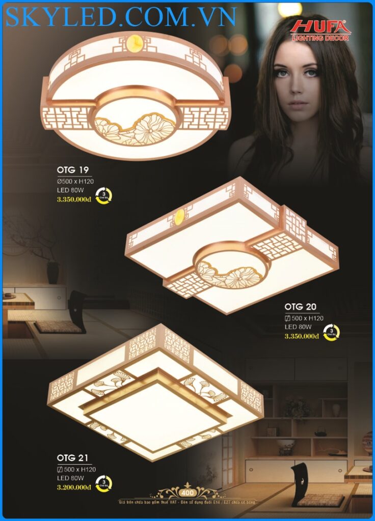 400 Den Trang Tri Hufa