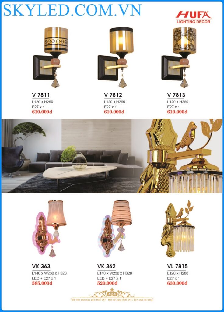 424 Den Trang Tri Hufa