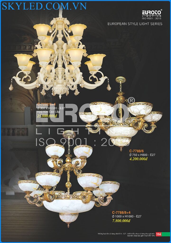 Catalogue Den Trang Tri Euroto 2022 100