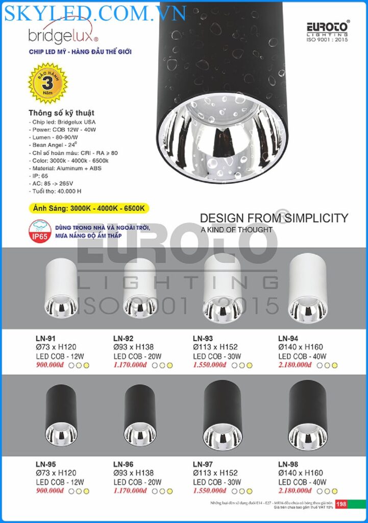 Catalogue Den Trang Tri Euroto 2022 194