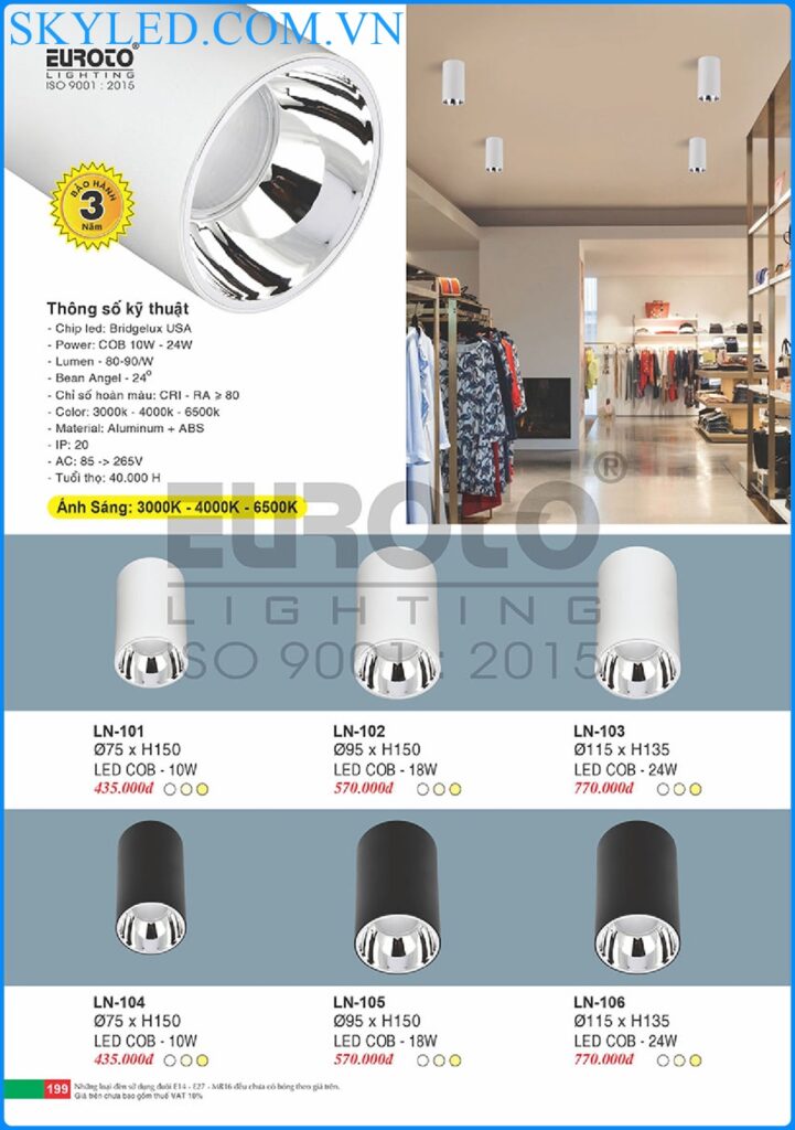 Catalogue Den Trang Tri Euroto 2022 195