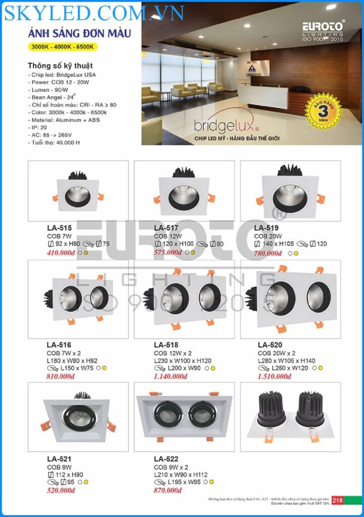 Catalogue Den Trang Tri Euroto 2022 214