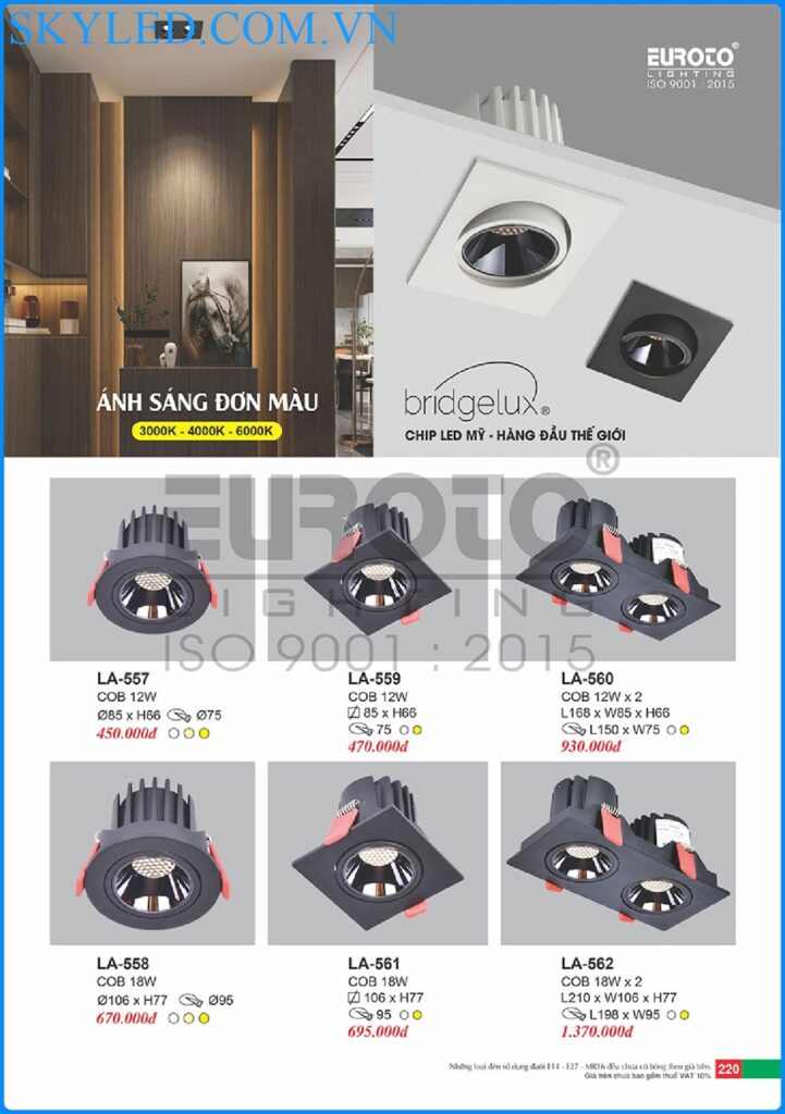 Catalogue Den Trang Tri Euroto 2022 216