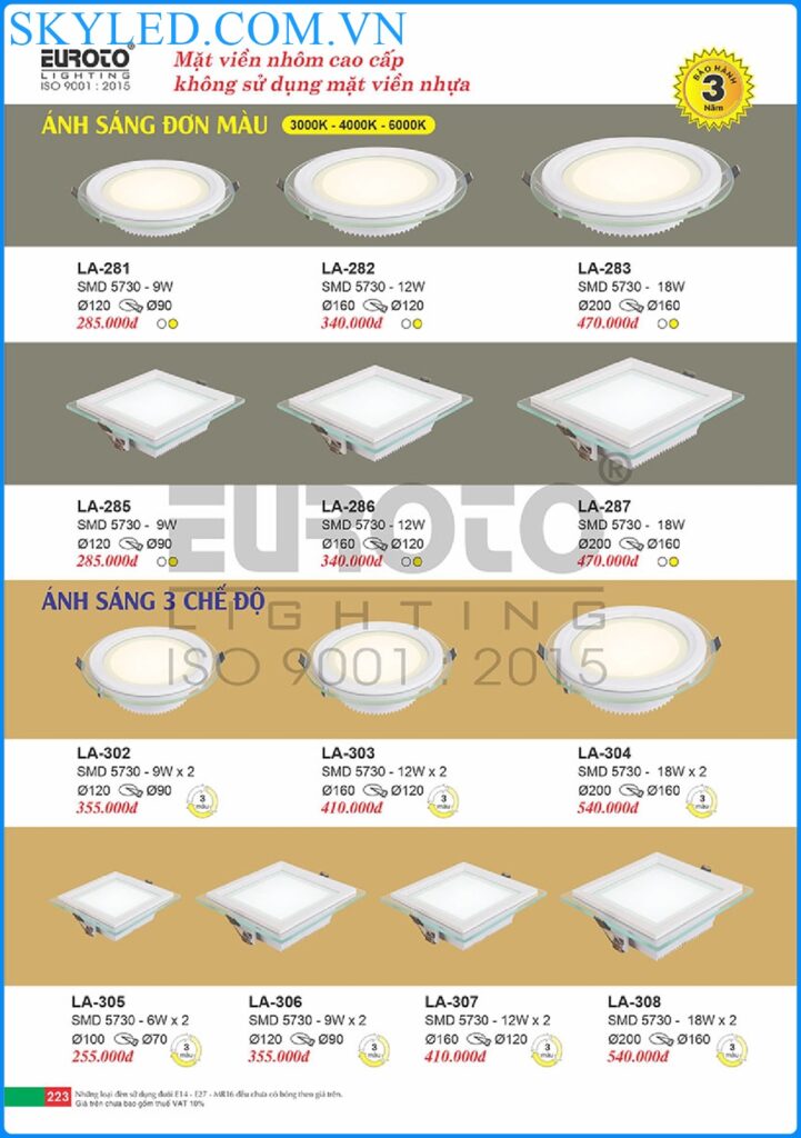 Catalogue Den Trang Tri Euroto 2022 219