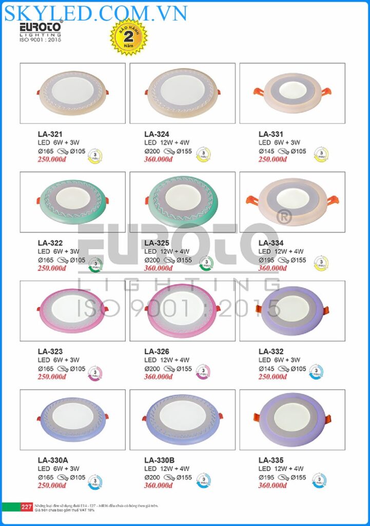 Catalogue Den Trang Tri Euroto 2022 223