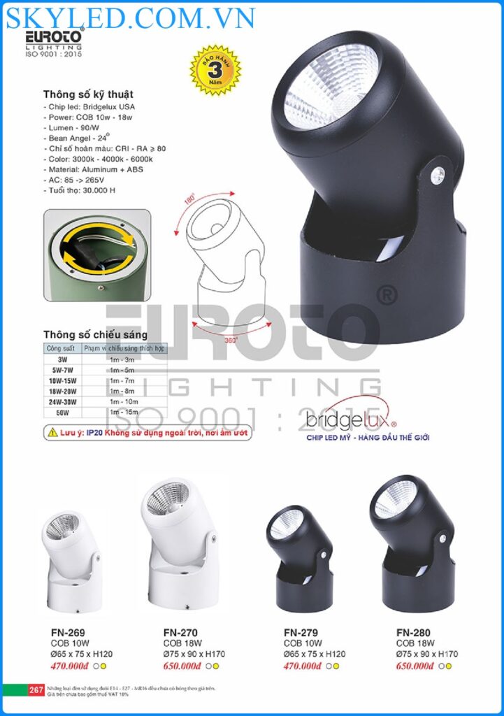 Catalogue Den Trang Tri Euroto 2022 263