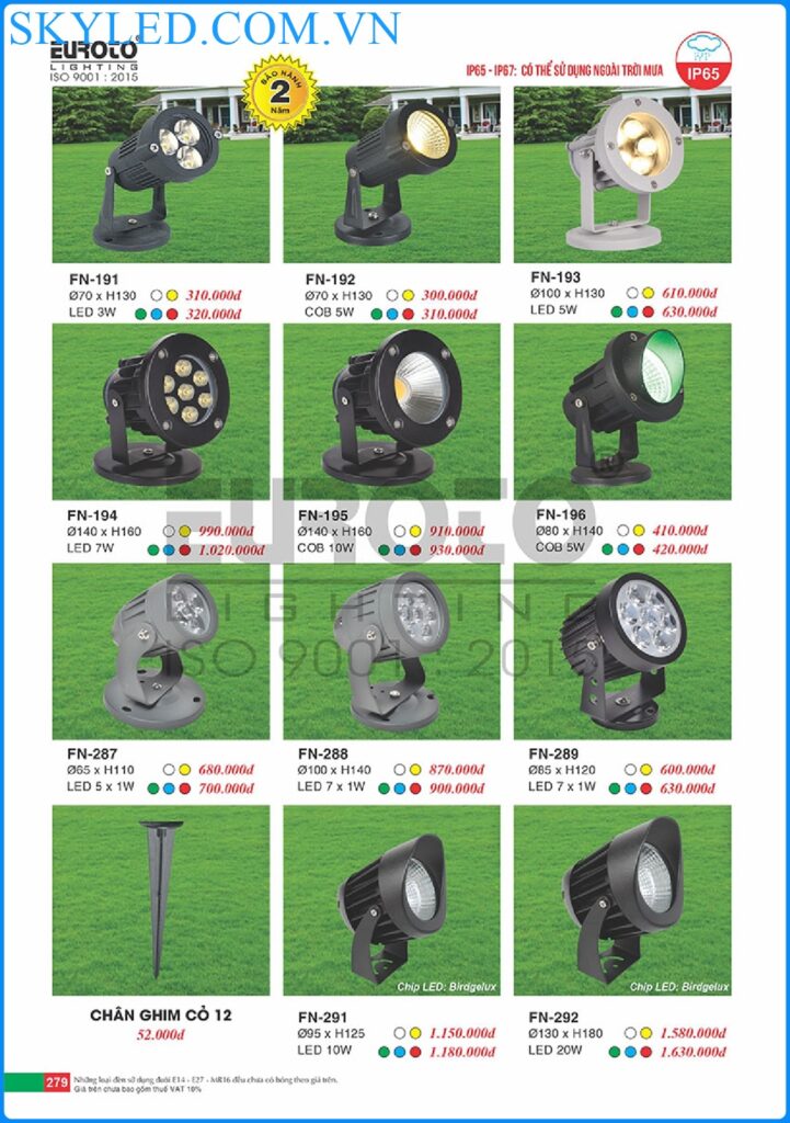 Catalogue Den Trang Tri Euroto 2022 275
