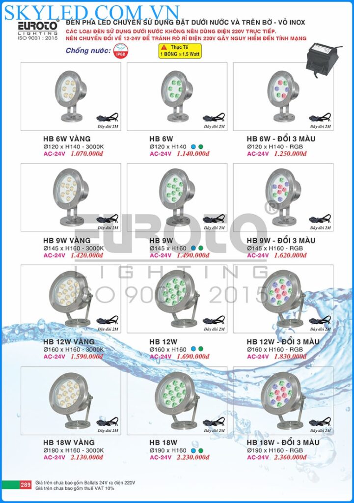 Catalogue Den Trang Tri Euroto 2022 285