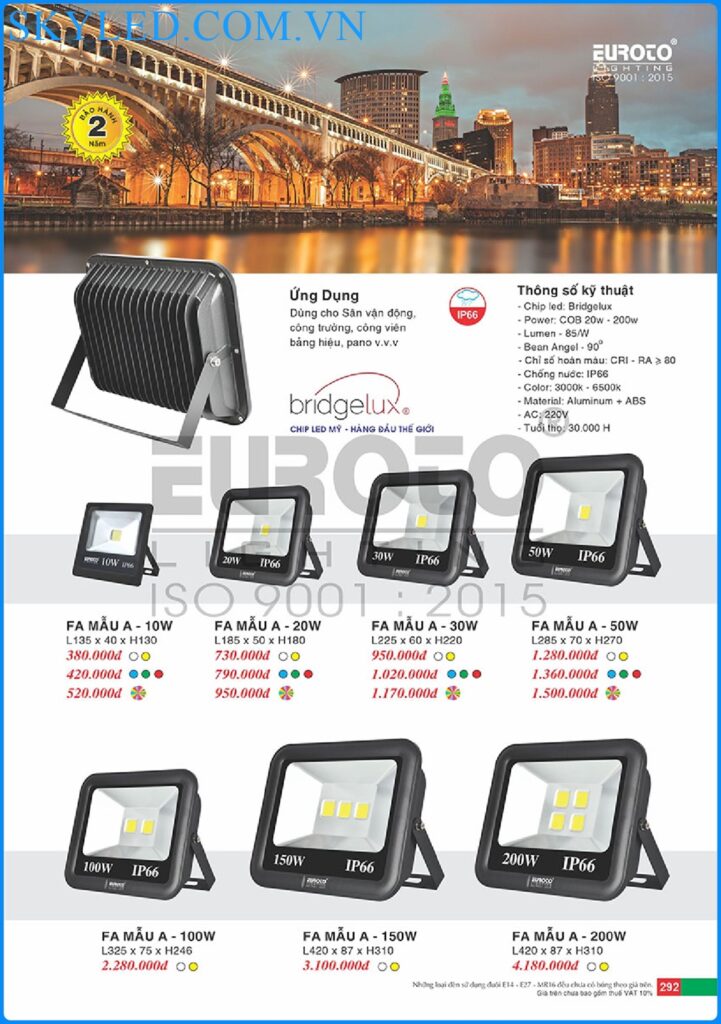 Catalogue Den Trang Tri Euroto 2022 288