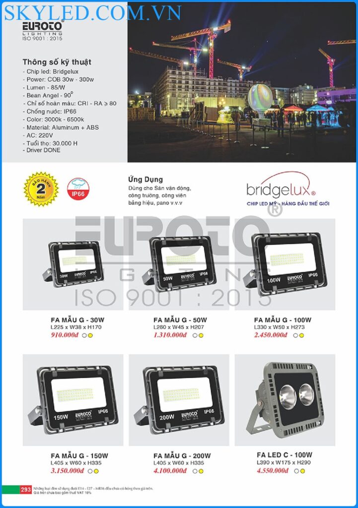 Catalogue Den Trang Tri Euroto 2022 289