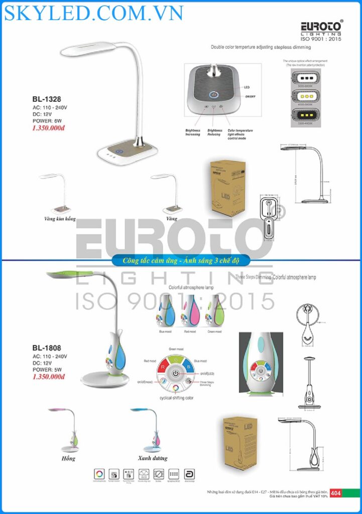 Catalogue Den Trang Tri Euroto 2022 400