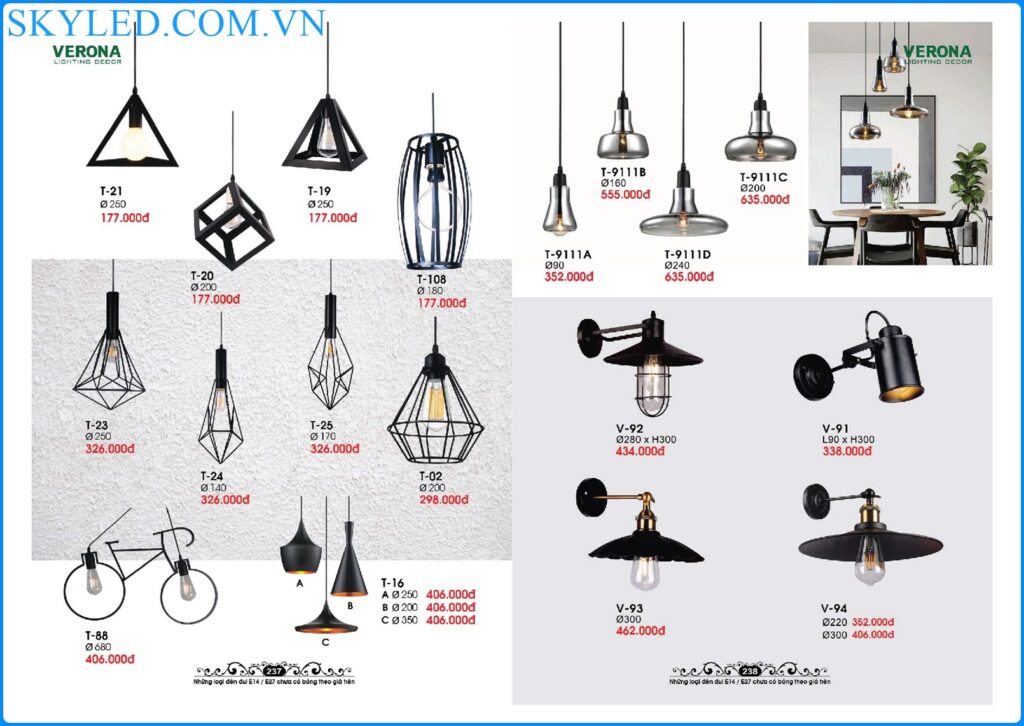 Catalogue Den Trang Tri Verona 2022 119