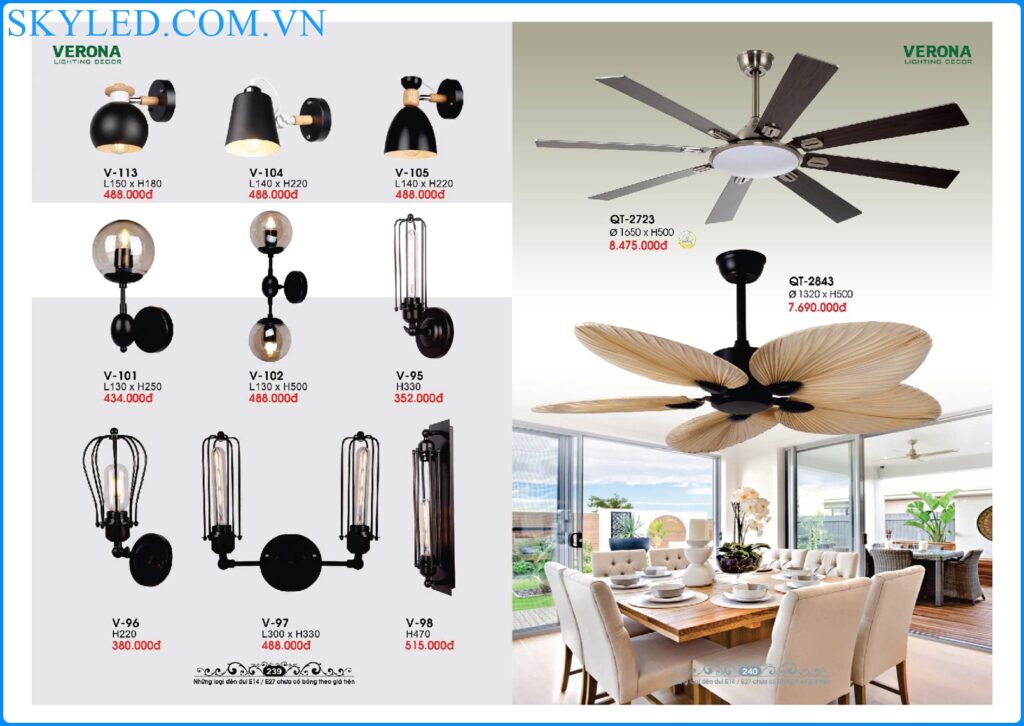 Catalogue Den Trang Tri Verona 2022 120