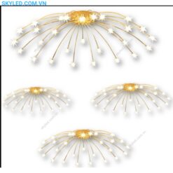 ĐÈN ỐP TRẦN MICA OTK25 Ø1000