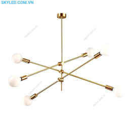 ĐÈN THẢ THIẾT KẾ TTK70N6 XI VÀNG