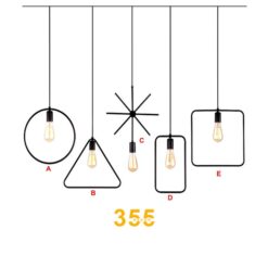 ĐÈN THẢ CAFE TCF19-1D