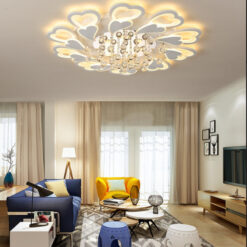 Ốp trần phòng khách 2 trái tim MO – 9044