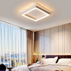 Mâm ốp đơn giản hình vuông trắng MO 966 – 20