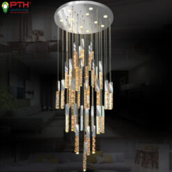 Đèn Thả Thông Tầng Màu Bạc TH – 8290