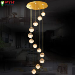 Đèn Thả Thông Tầng Chao Tròn TH – 8365