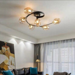 Đèn trang trí ốp trần xòe chao trà THCN 173 – 21