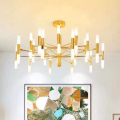 Đèn thả sát trần 40 đốt mía vàng THCN 181 – 19