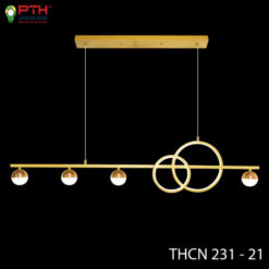 Đèn trang trí ngang vòng tròn quả cầu mica THCN 231 – 21