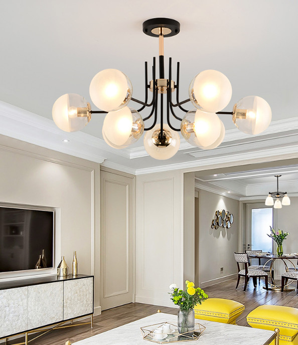 Thả sát trần chao xòe xen kẽ THCN 54 – 21