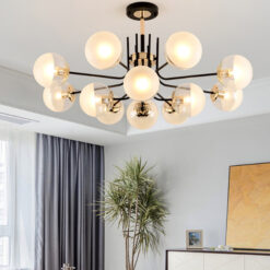 Thả sát trần chao xòe xen kẽ THCN 55 – 21