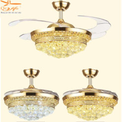 Quạt Trần Pha Lê QViFa – 22