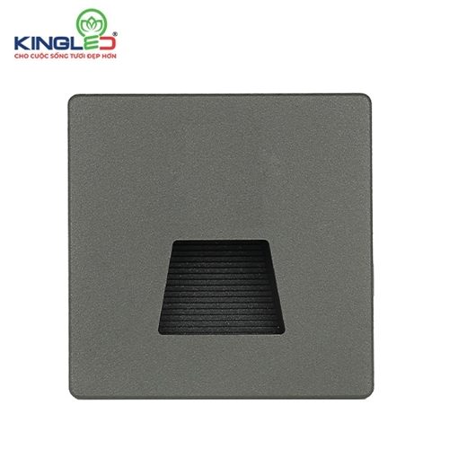 ĐÈN BẬC THANG MẶT XÁM AB-3-V-X KHÔNG CẢM BIẾN