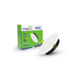 Đèn LED Âm Trần Ruby 8W Đổi Màu (DL-8SS-T120-DM) Kingled