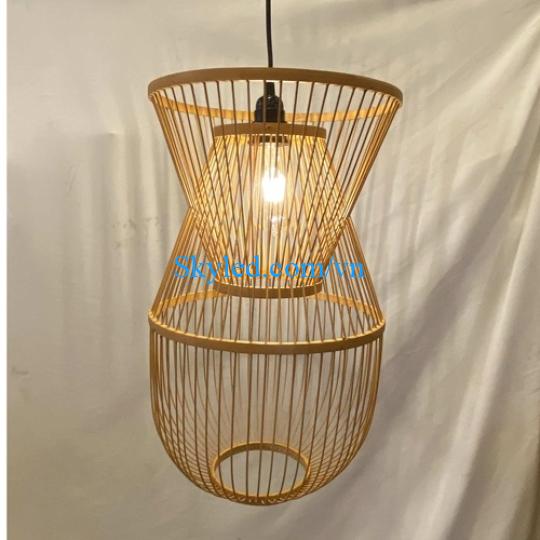 Đèn xô úp tăm tre vòm cầu