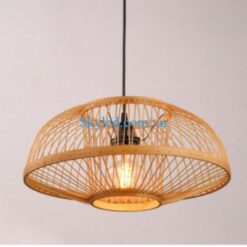 Đèn tăm tre lồng bàn xoáy đáy