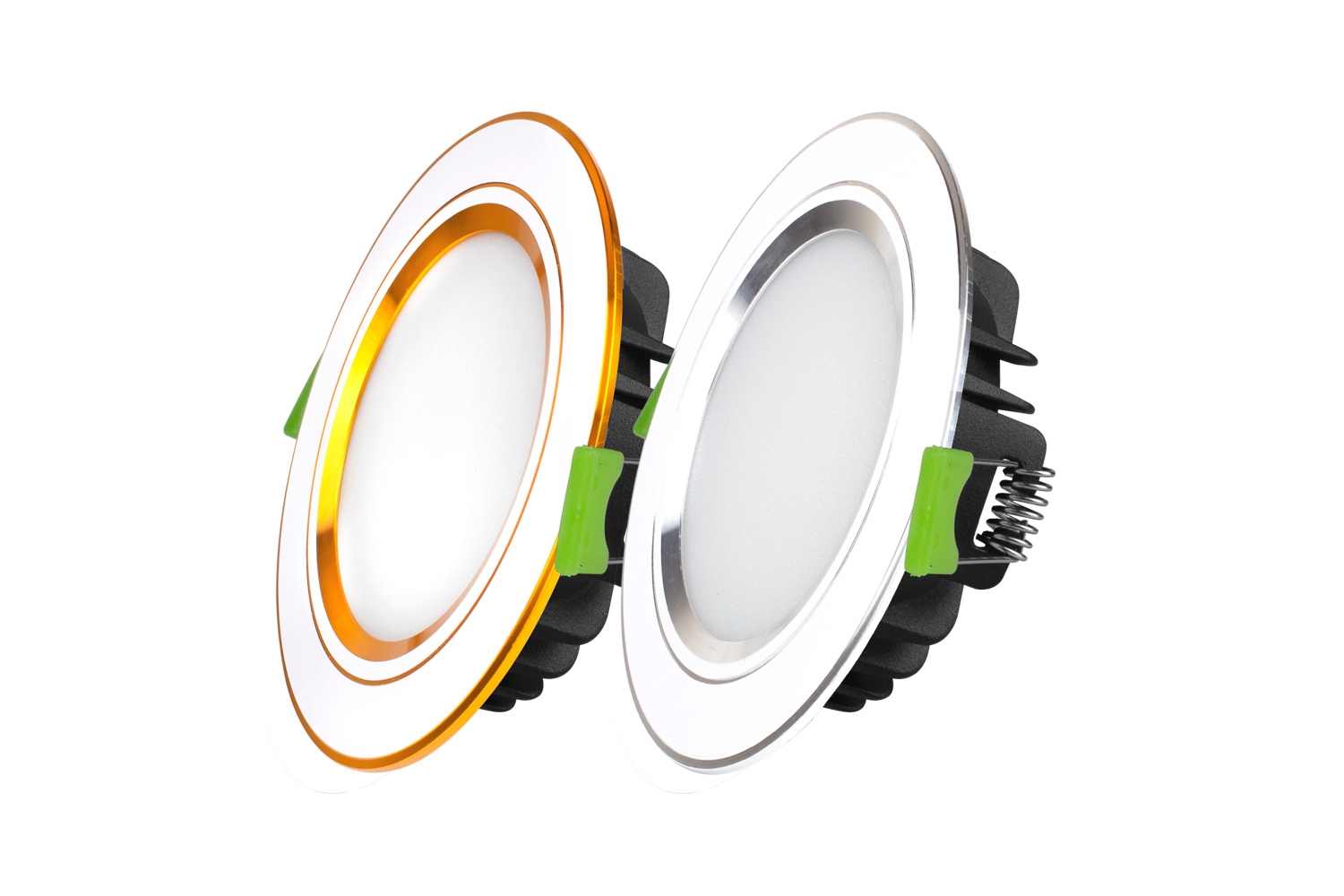 Đèn Led Âm Trần Viền Mặt Phẳng 09W/90, Đổi Màu EC-DL-9SS-T118