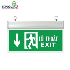 ĐÈN EXIT CHỈ HƯỚNG MICA – XUỐNG (2M)