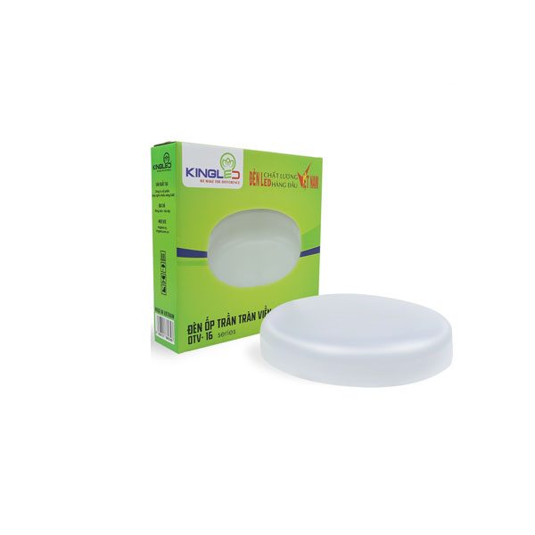 Đèn LED Ốp Trần Tràn Viền Đổi Màu OVT-18SS-T220-DM KINGECO