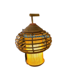 Đèn ốp tường mây tre 01