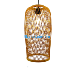 Đèn mây tre mẫu đèn nơm tăm tre