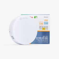 Đèn Led ốp trần đế nhôm LN12 170/15W Rạng Đông