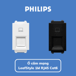 Ổ cắm mạng LeafStyle 1M RJ45 Cat6 Philips