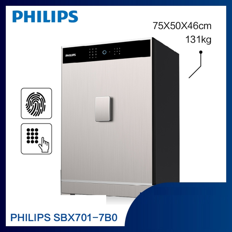 Két sắt vân tay Philips 131kg SBX701-7B0
