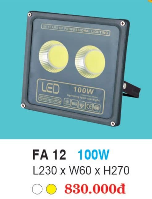 Den Led Pha Hai Bong